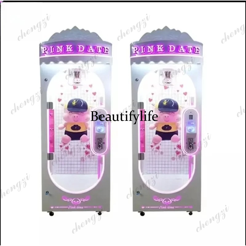 Arcade Vending Machine - A81 실내 핑크 데이트 인형 알루미늄