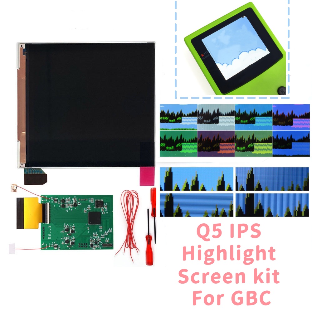 HISPEEDIDO GBC 3.1' Q5 IPS 하이라 - Lcd Screen Arcade 리뷰 및 가격