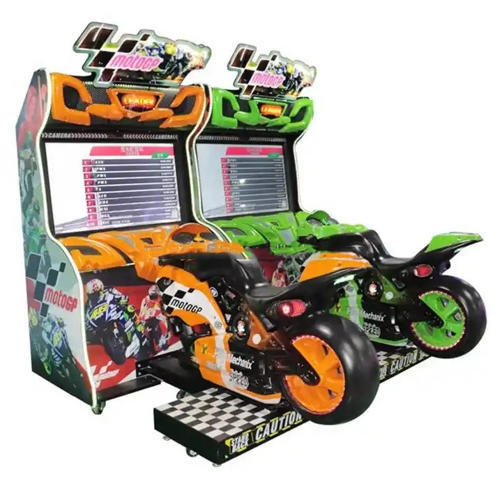모토 GP 아케이드 레이싱 게임기, 오토바이 시뮬레이터 - Racing Arcade Cabinet 리뷰 및 가격