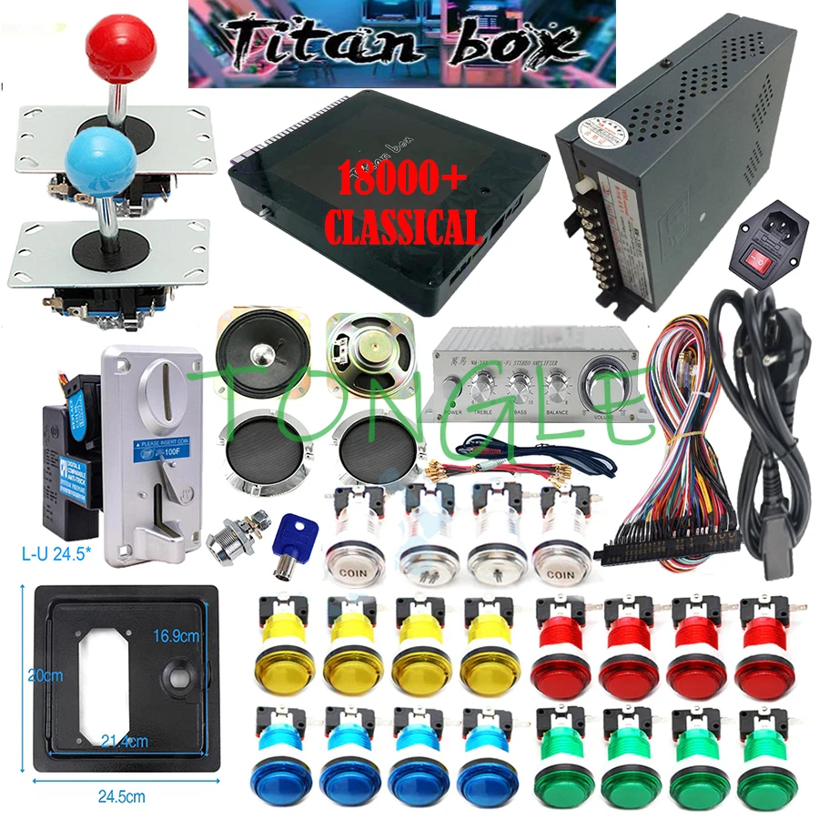 타이탄 박스 18000 + in 1 JAMMA 게임 키 - Racing Arcade Cabinet 리뷰 및 가격
